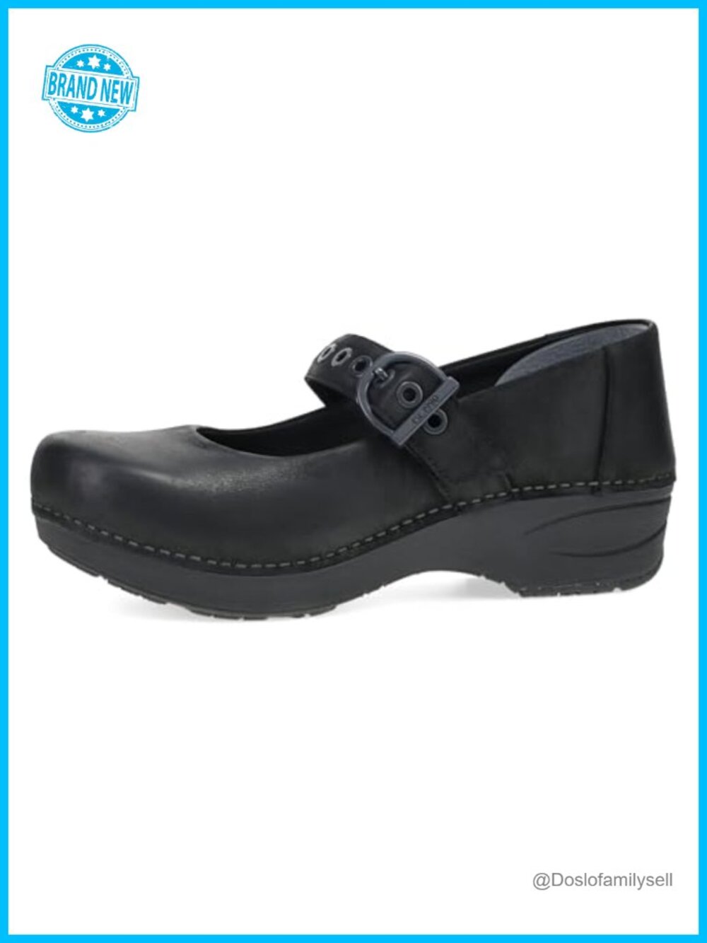 XP 2.0 Mary Jane Clog Leather Slip-Resistant Work Shoe
